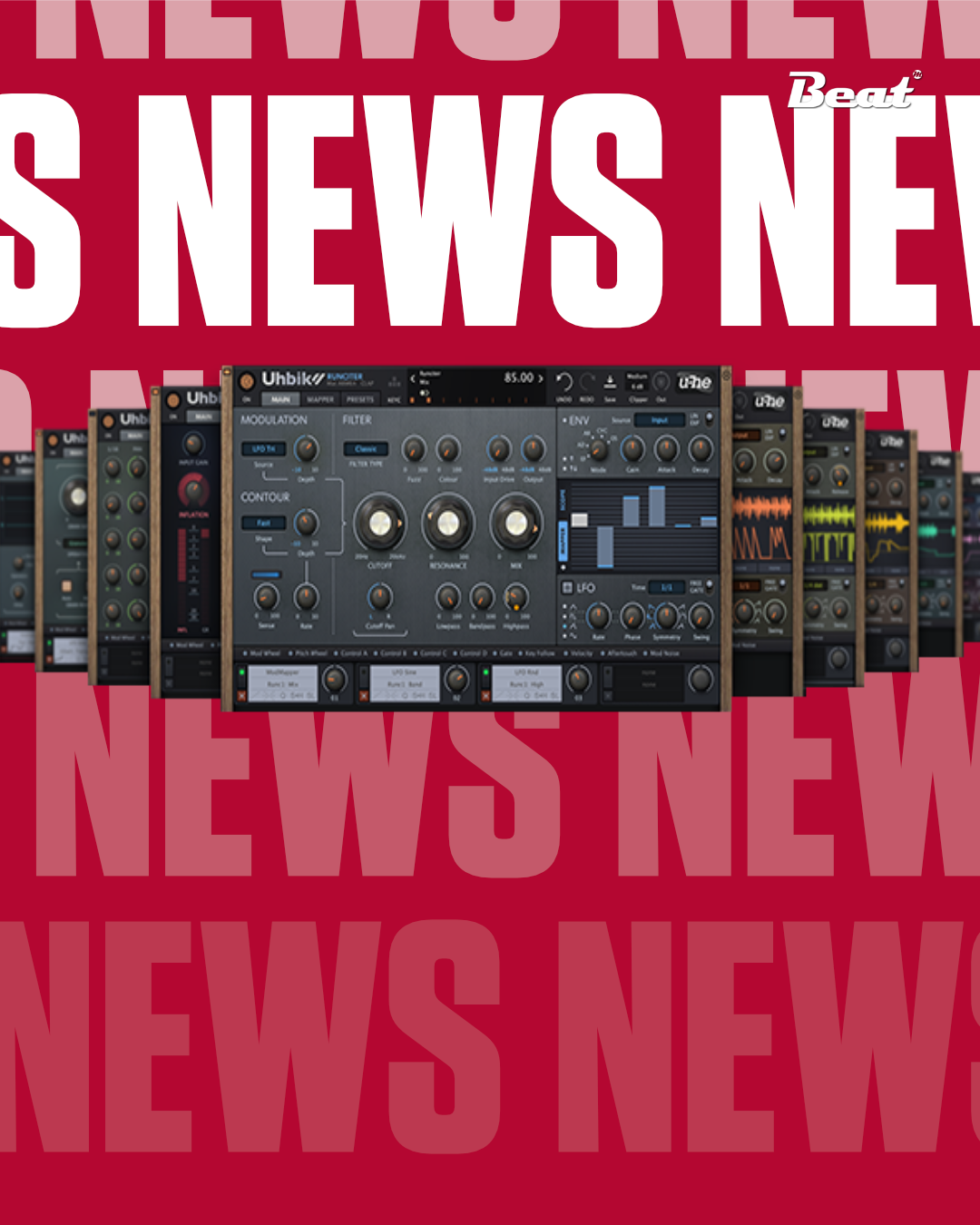 10 Effekte in einem Plug-in von u-He