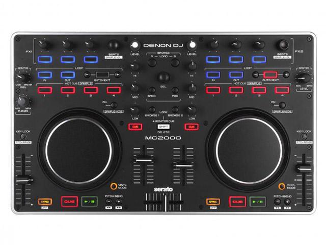 Denon MC2000 - DJ Controller mit Audiointerface | Beat