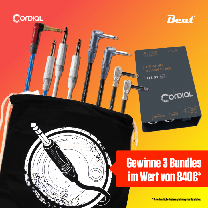 Verpasse nicht die Chance auf hochwertige Kabel und nützliches Zubehör, das jeden Gig zum Erlebnis macht!