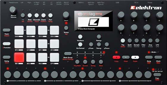 Elektron Analog Rytm: Ein Drummer mit Grips, wie von Elektron nicht anders zu erwarten.