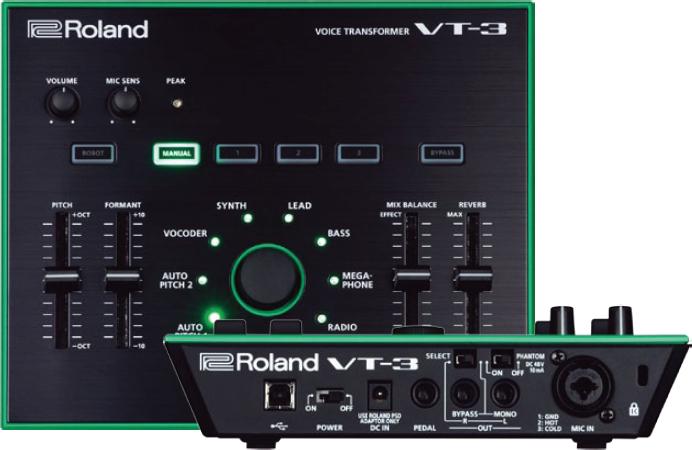 Mit dem VT-3 bringt Roland einen kompakten Voice Transformer. Die Geheimwaffe für Vokalisten?