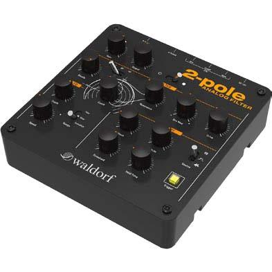 Neben Filtereffekten lässt sich das 2-pole auch als Verzerrer, Klangfärber oder Bitcrusher nutzen. Ein echtes Multitalent!
