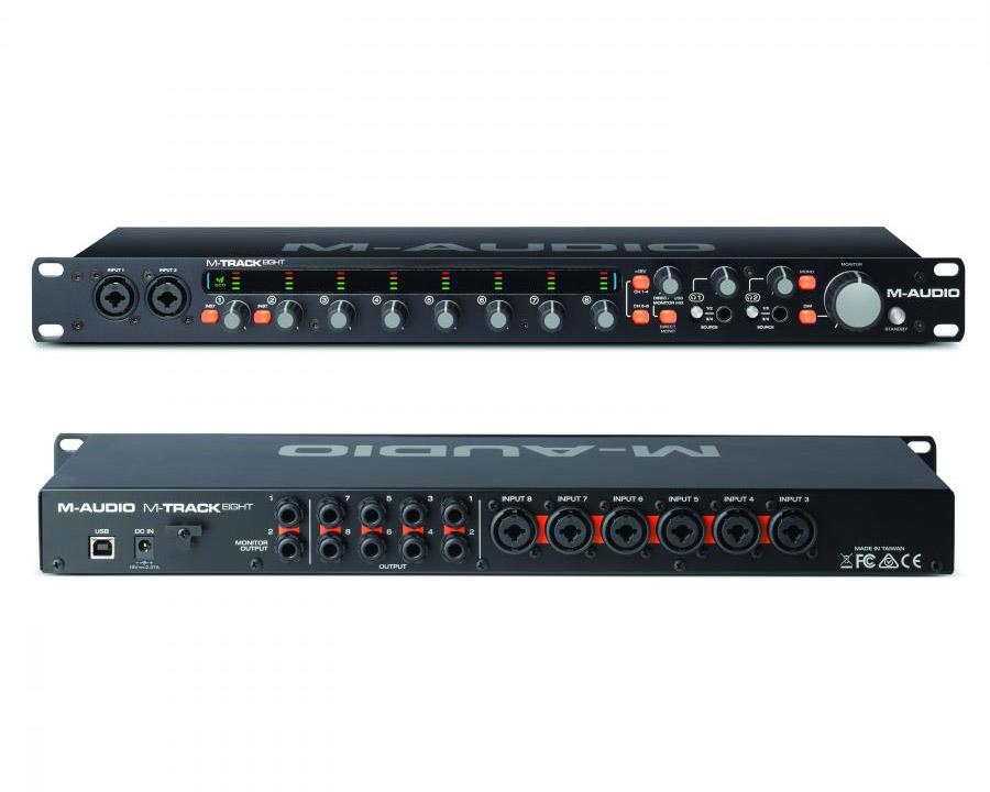 M-Track Eight - 8-Kanal Audiointerface von M-Audio