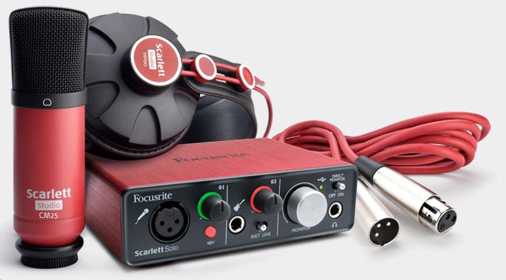 Focusrite Scarlett Solo Studio Pack