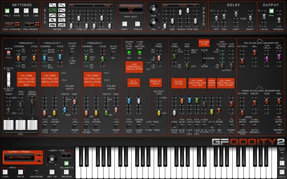 GForce Oddity 2 - Synthesizer Plug-in