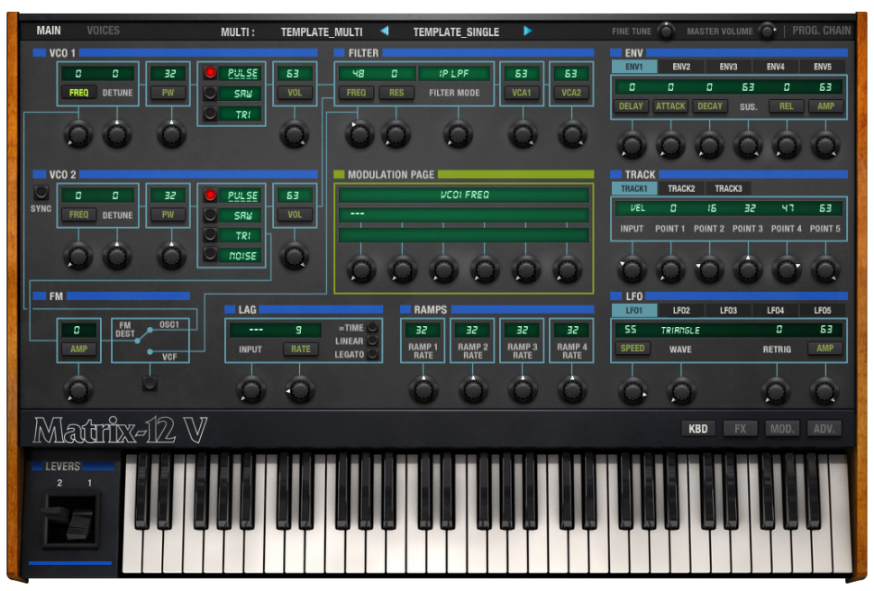Arturia Matrix 12V - Synthesizer Plug-in