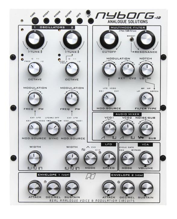 Analogue Solutions Nyborg - Analoger Mono-Synthesizer