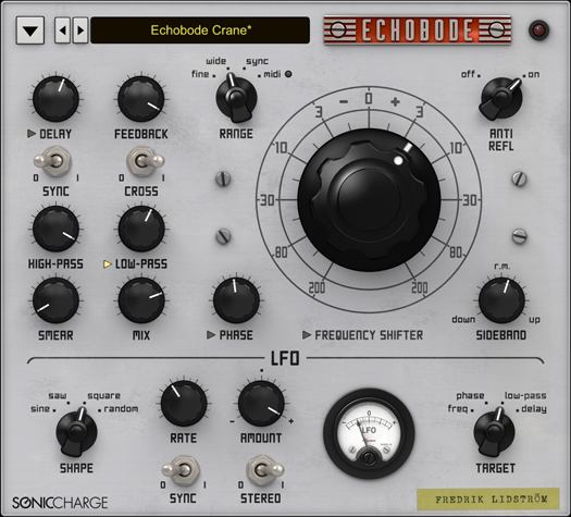 Sonic Charge Echobode - Delay mit Frequenzshifter