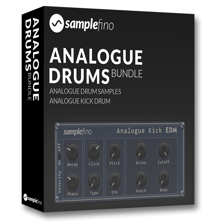 Samplefino Analogue Drums - Drumkits und Kick-Synth