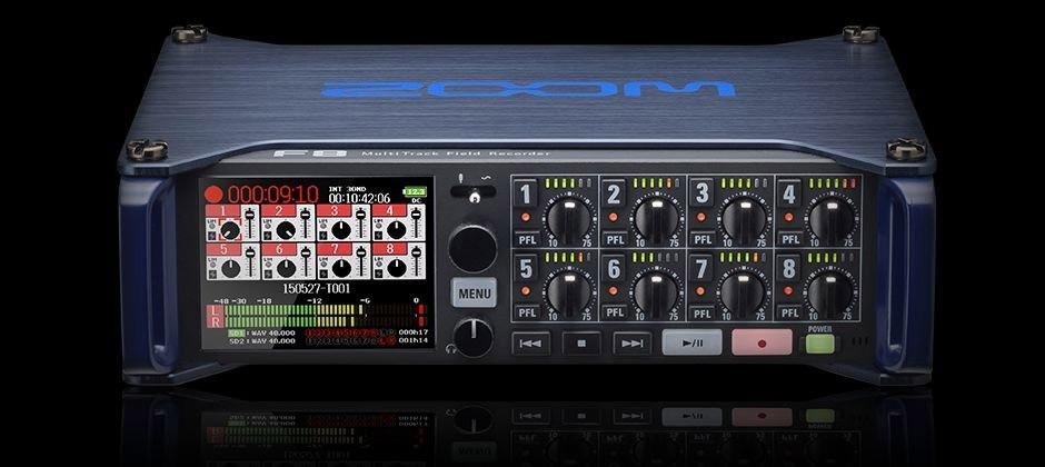 Zoom F8 – hochauflösender Field-Recorder