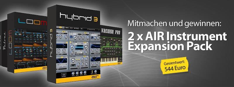 2x Air Music Instrument Expansion Pack zu gewinnen