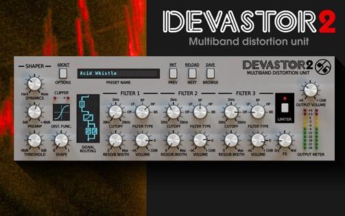 D16 Group erneuert seinen Edel-Verzerrer Devastor