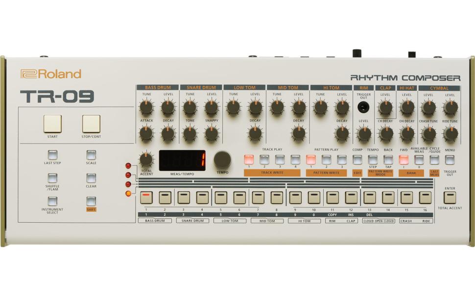 Roland TR-09: Roland hat dem alten 909-Konzept eine Frischzellenkur verpasst, um in die Zukunft durchzustarten.