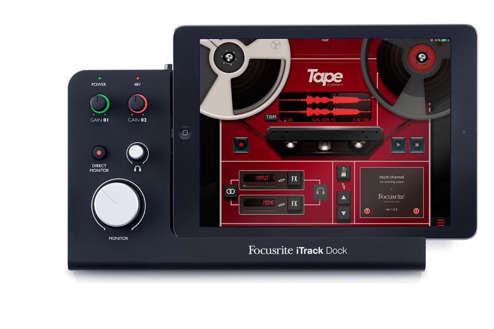 Focusrite iTrack Dock: Mit dem iTrack Dock von Focusrite gelingen unkompliziert professionelle Aufnahmen.