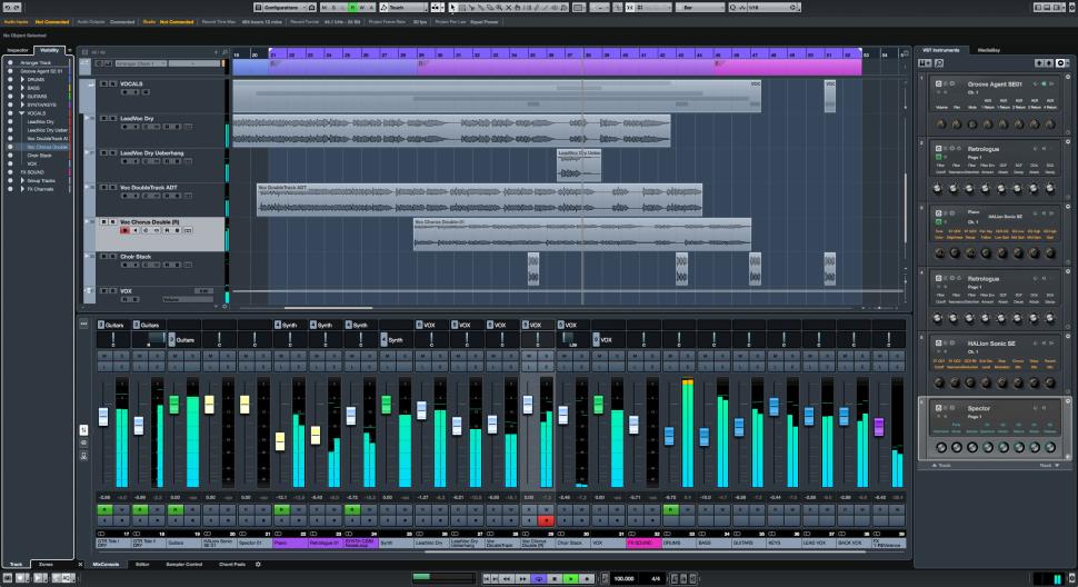 Zone Concept in Steinberg Cubase Pro 9