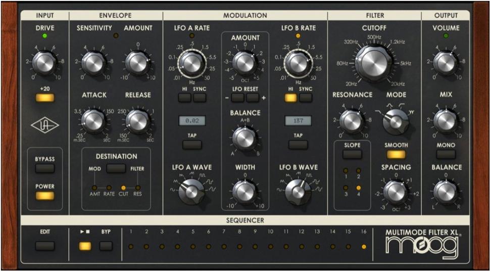 Moog Multimode Filter Collection