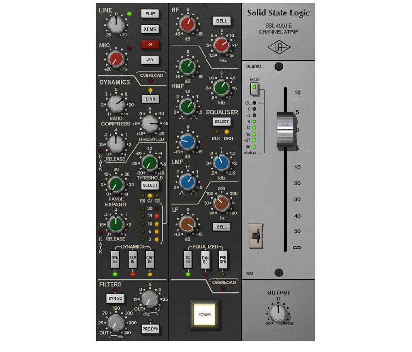 SSL 4000 E Channel Strip Collection