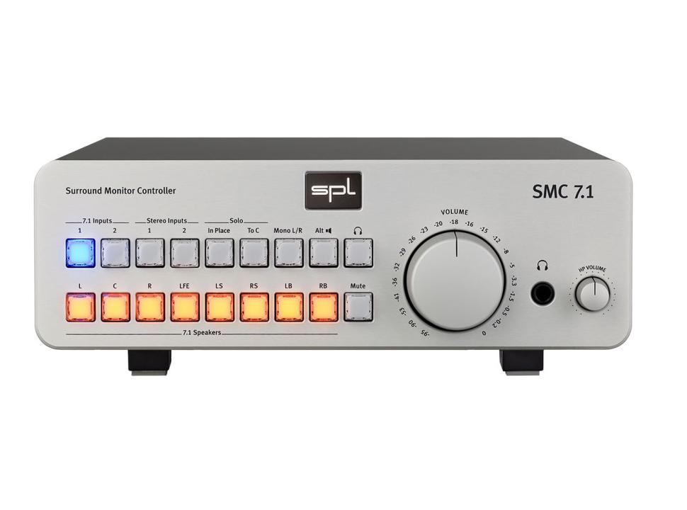 SPL SMC 7.1 Monitor-Controller in silber