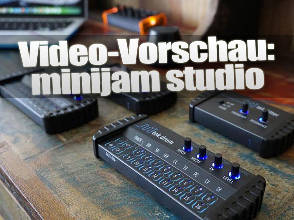Mindflood minijam studio - das kompakte Musikstudio