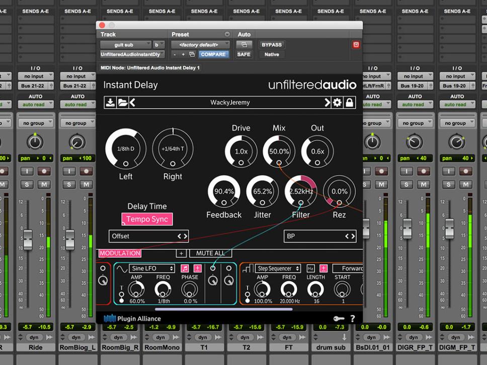 Unfiltered Audio Instant Delay