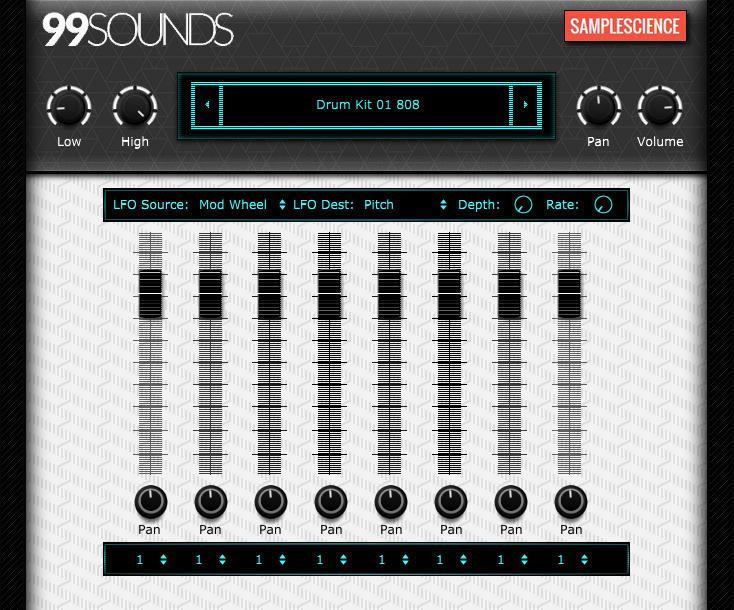 99 Sounds Drum Machine