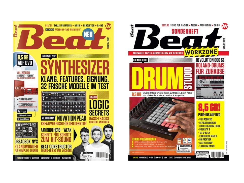 Beat Magazin 07/17 und Beat Workzone 2/17