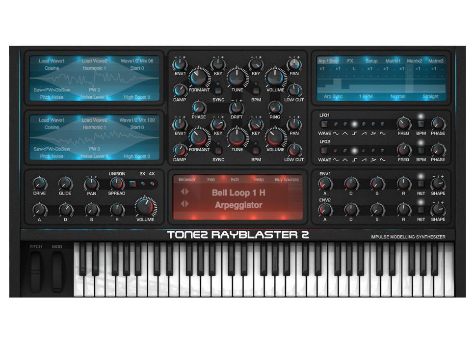 Die unscheinbare Oberfläche täuscht über das immense Klang-Potenzial des Rayblasters 2 hinweg. 