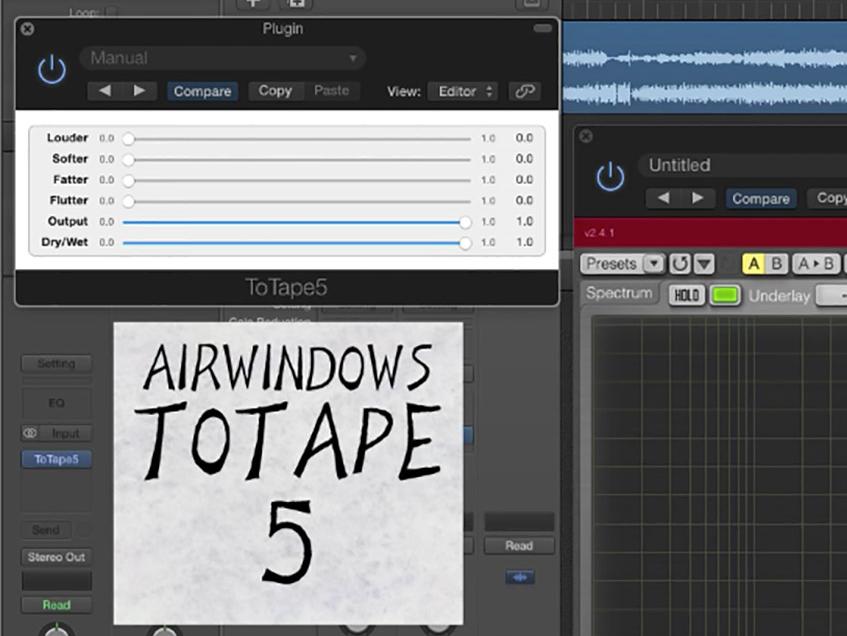 Airwindows ToTape5: Emulation analoger Bandsättigung