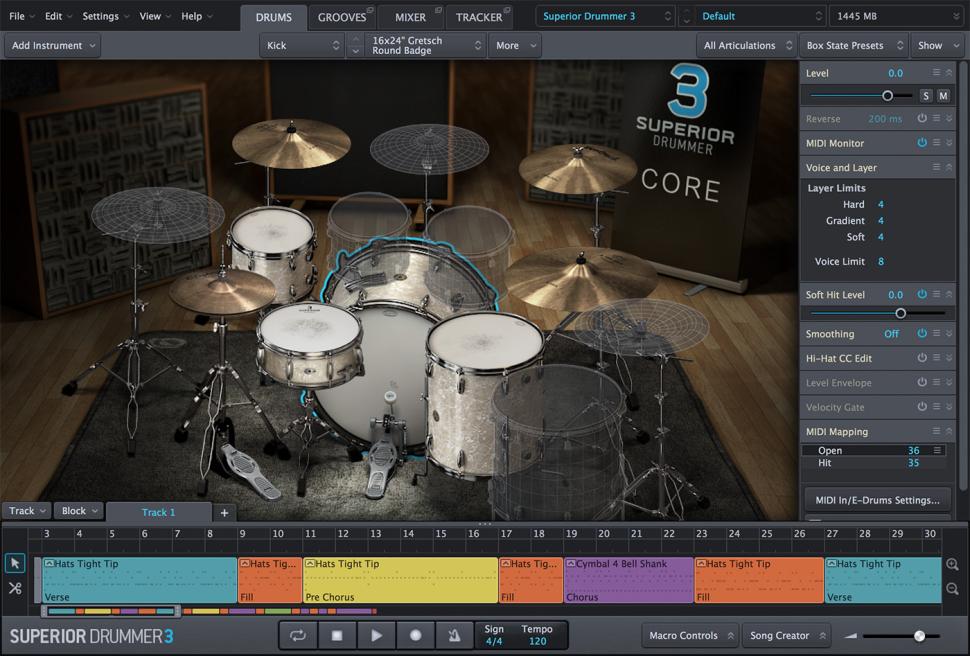 DTM・DAW SUPERIOR DRUMMER 3 TOONTRACK Toontrack Superior Drummer 3 | Audiostacja