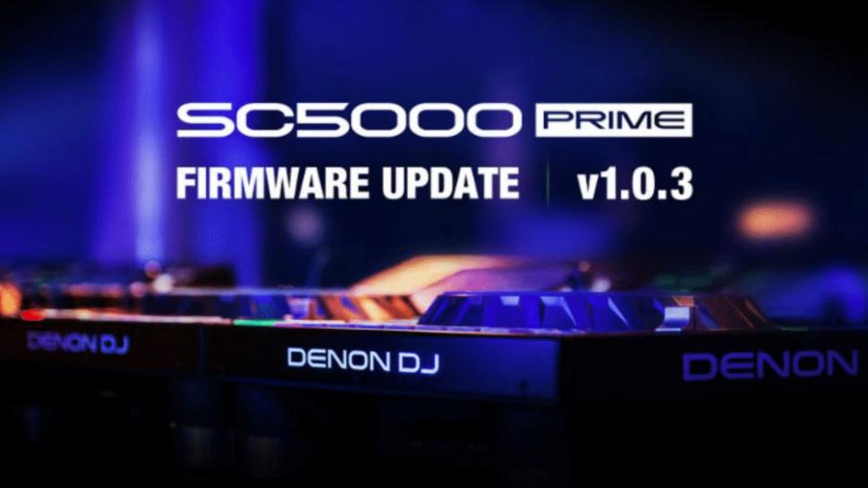Denon DJ SC5000 Firmware Update