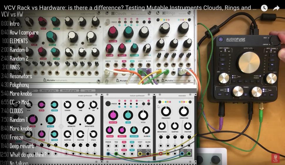 VCV Rack im Soft/Hardware-Vergleich