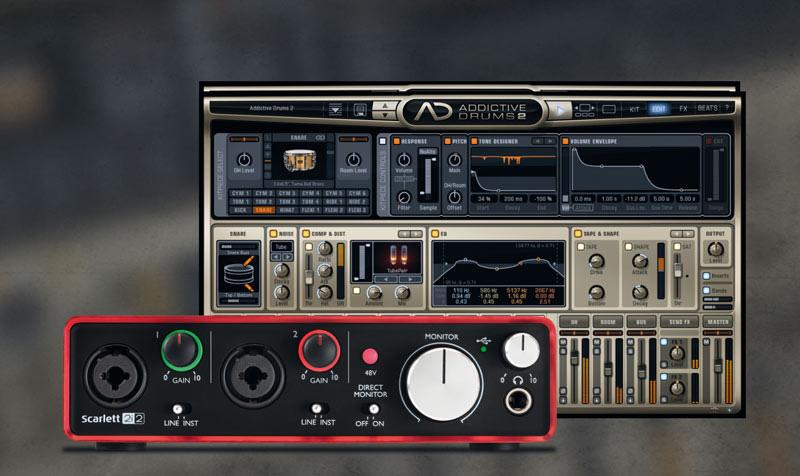 XLN Audio &amp; Focusrite Hard- und Software-Bundle