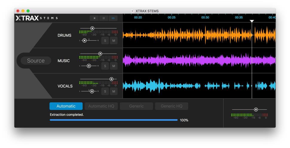 XTRAX STEMS