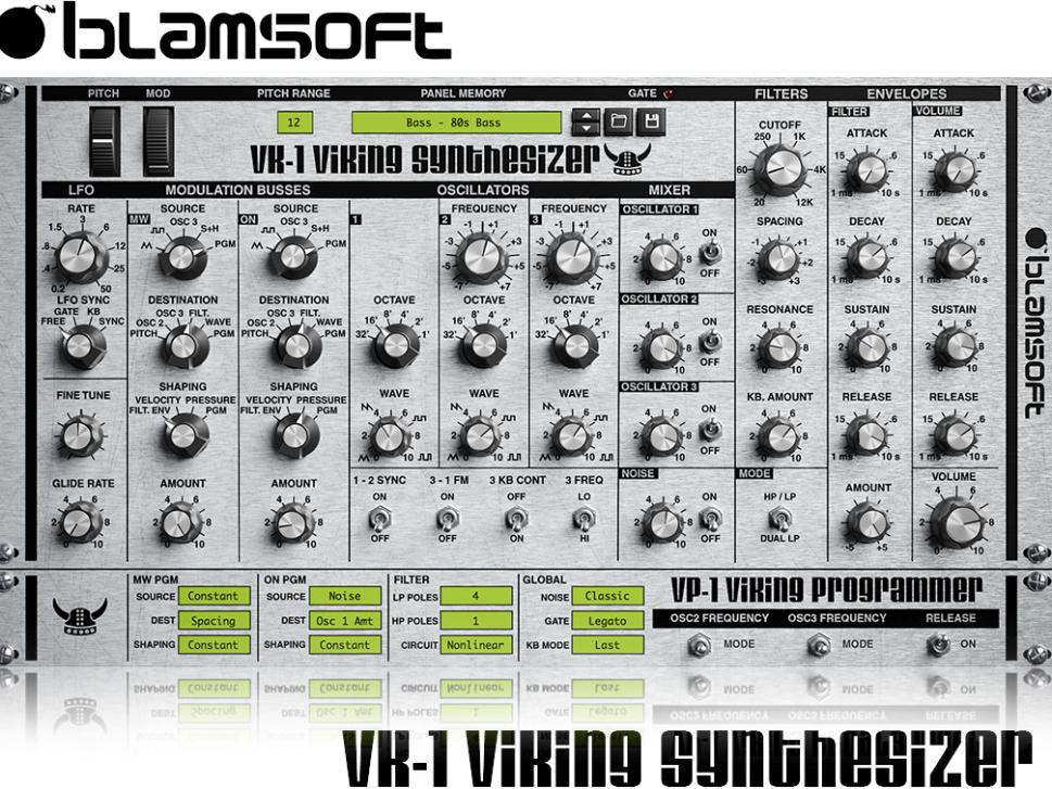 Blamsoft VK-1 Viking Synthesizer