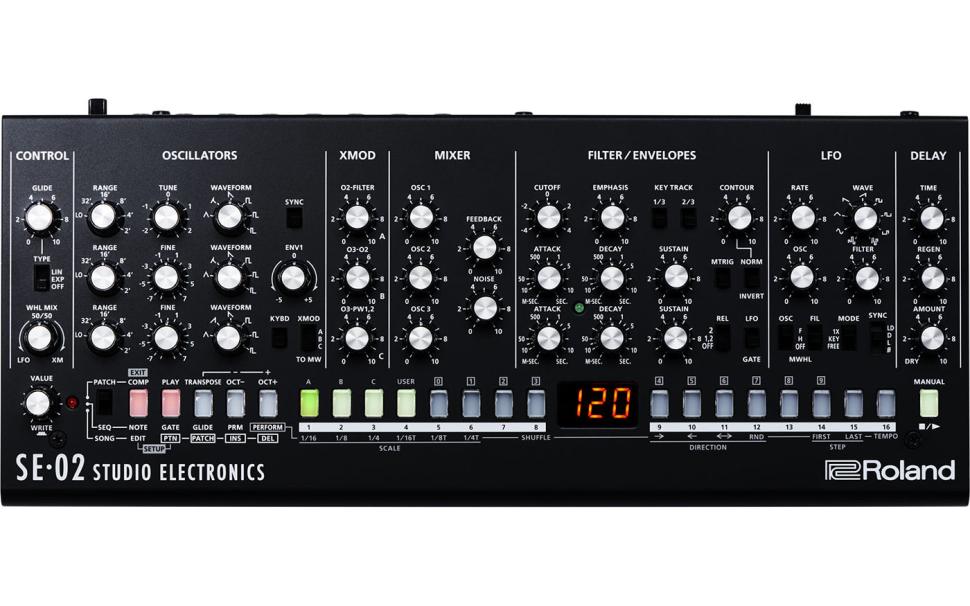 Roland Se 02 Im Mega Test So Beindruckend Ist Dieser Minimoog Klon