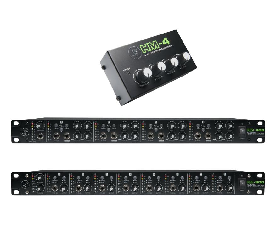 Mackie HM-4, HM-400 und HM-800