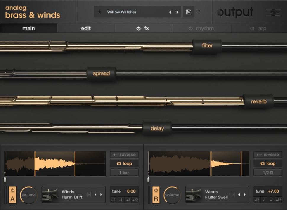 Output: Analog Brass & Winds