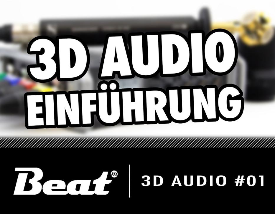 Video-Tutorial: Einführung in 3D-Audioaufnahmen für 360 Grad Videos