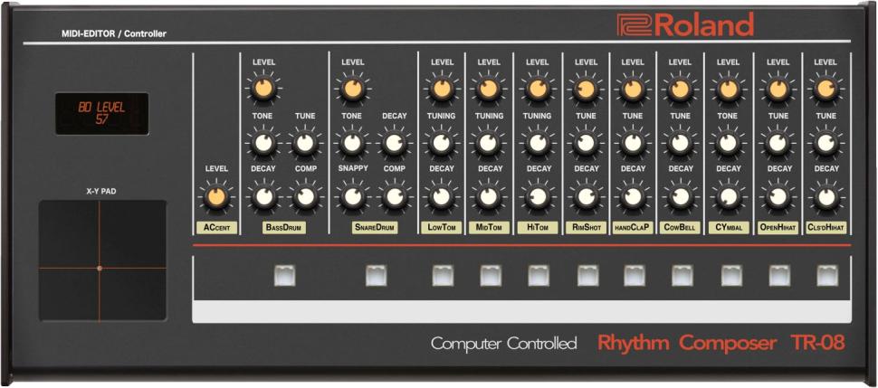 VST-Controller von Momo Müller für die Roland TR-08