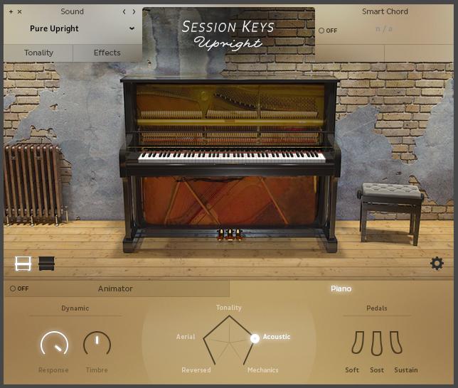 e-instruments Session Keys Upright