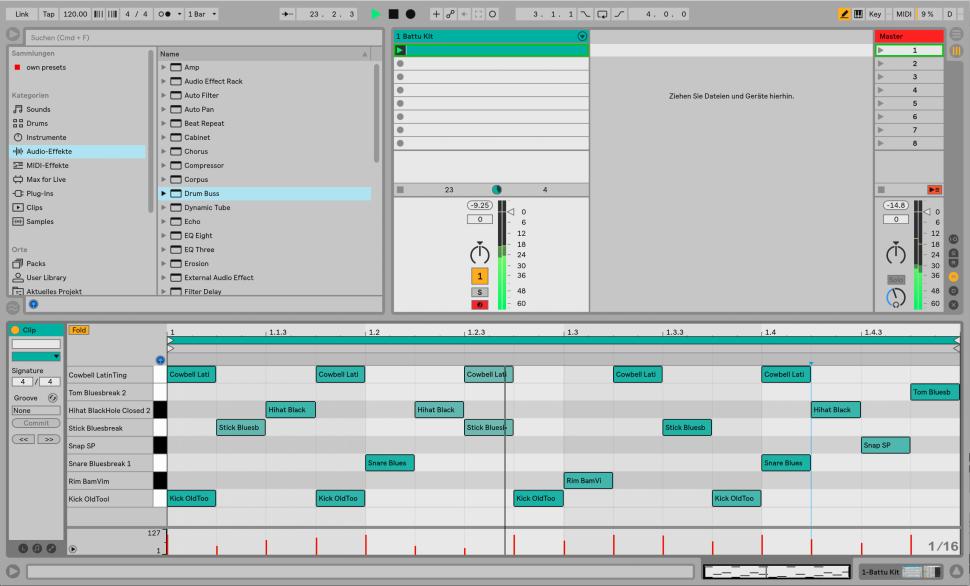Schritt: 1 Drum Rack laden