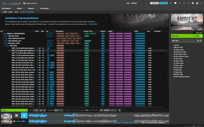 Loopmasters Loopcloud 2.0
