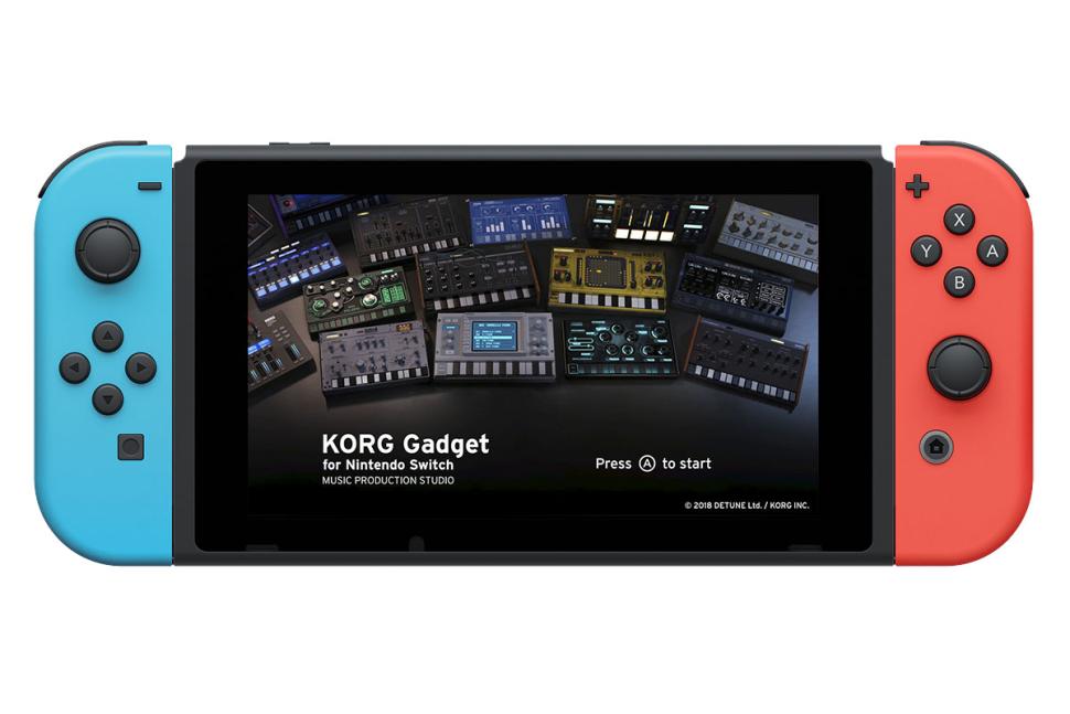 Korg Gadget Musikzentrale jetzt für Nintendo Switch