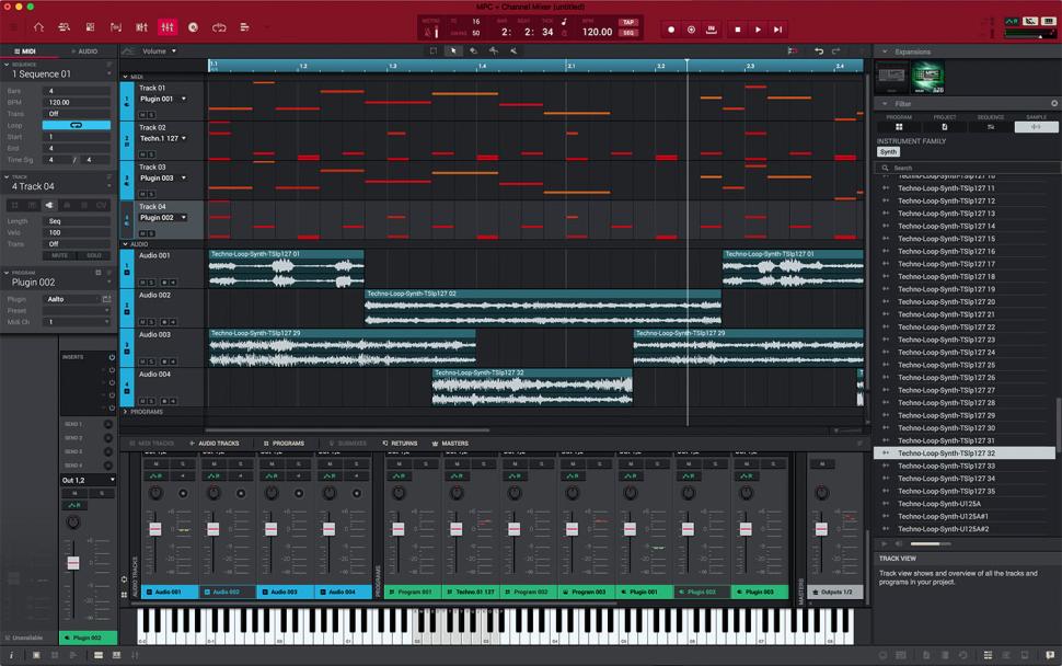 Akai MPC 2.2 Software