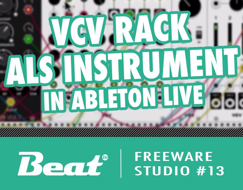 VideoTutorial VCV Rack als Instrument in Ableton Live nutzen