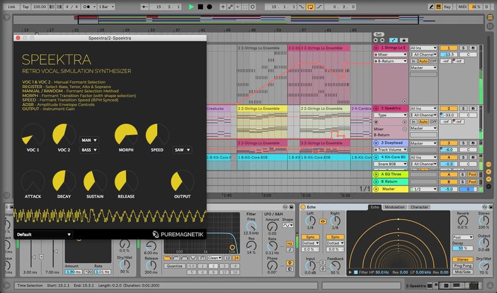 Puremagnetik Speektra: Sprach-Synthesizer für Windows und Mac