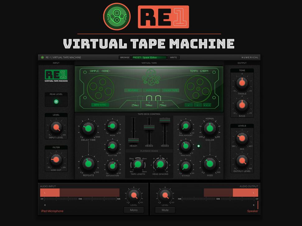 Numerical Audio RE-1 Virtual Tape Machine