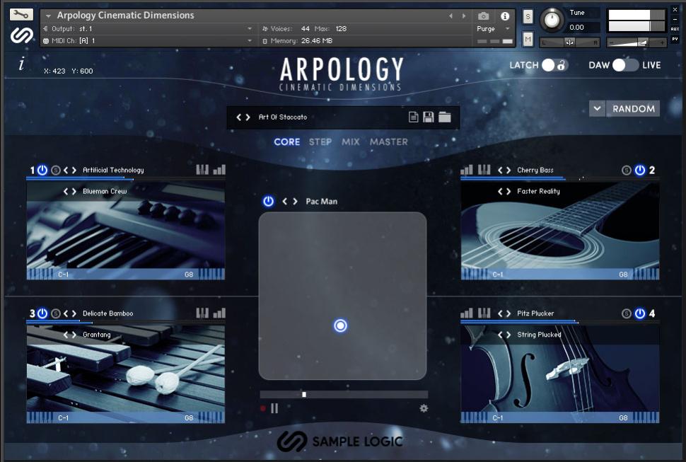 Sample Logic Arpology Cinematic Dimensions