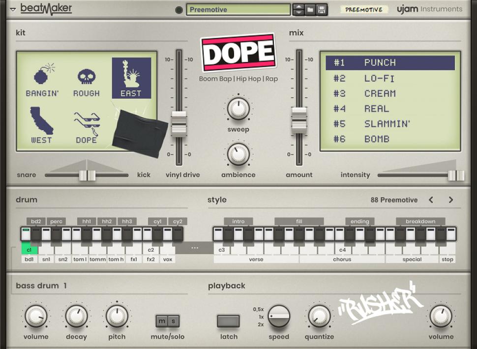 UJAM Beatmaker Dope