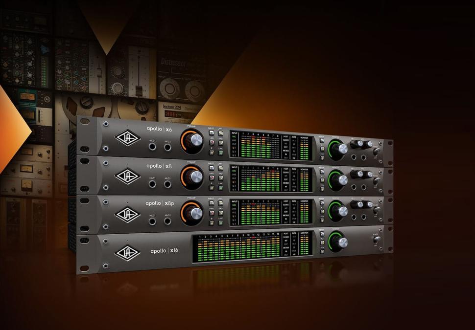Universal Audio Apollo x6, x8, x8p und x16